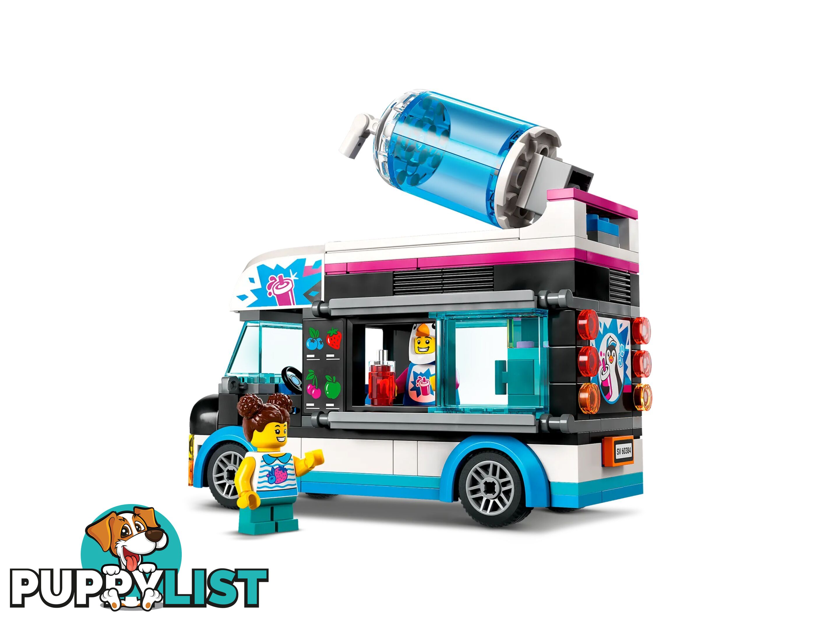 LEGO 60384 Penguin Slushy Van - City - 5702017398860