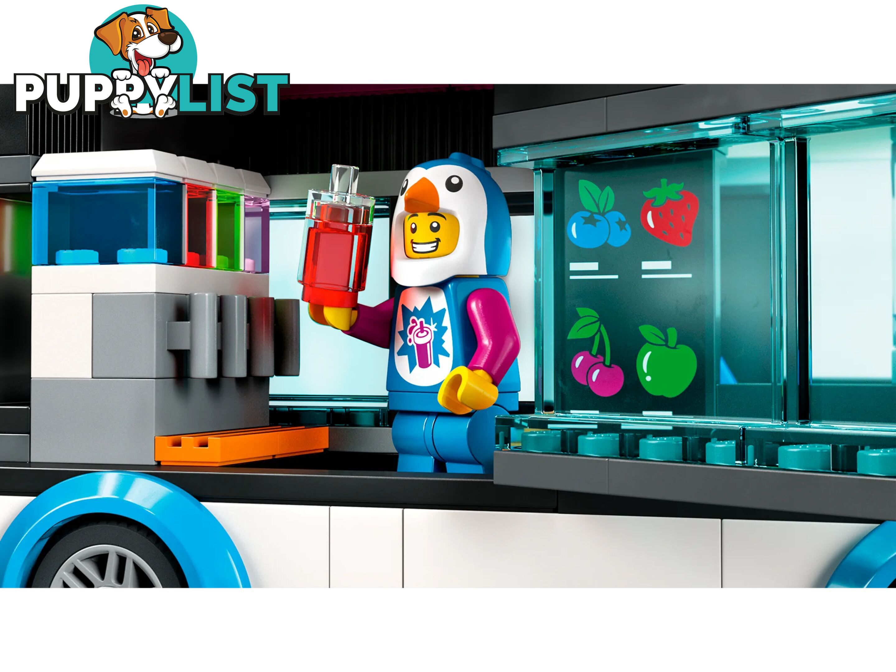 LEGO 60384 Penguin Slushy Van - City - 5702017398860