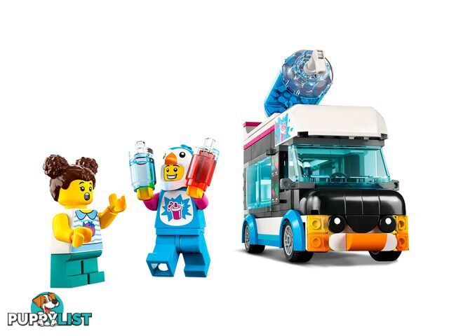 LEGO 60384 Penguin Slushy Van - City - 5702017398860