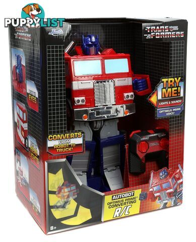 Transformers Optimus Prime Radio Control Transforming Autobot - Hc10032521 - 0801310335215