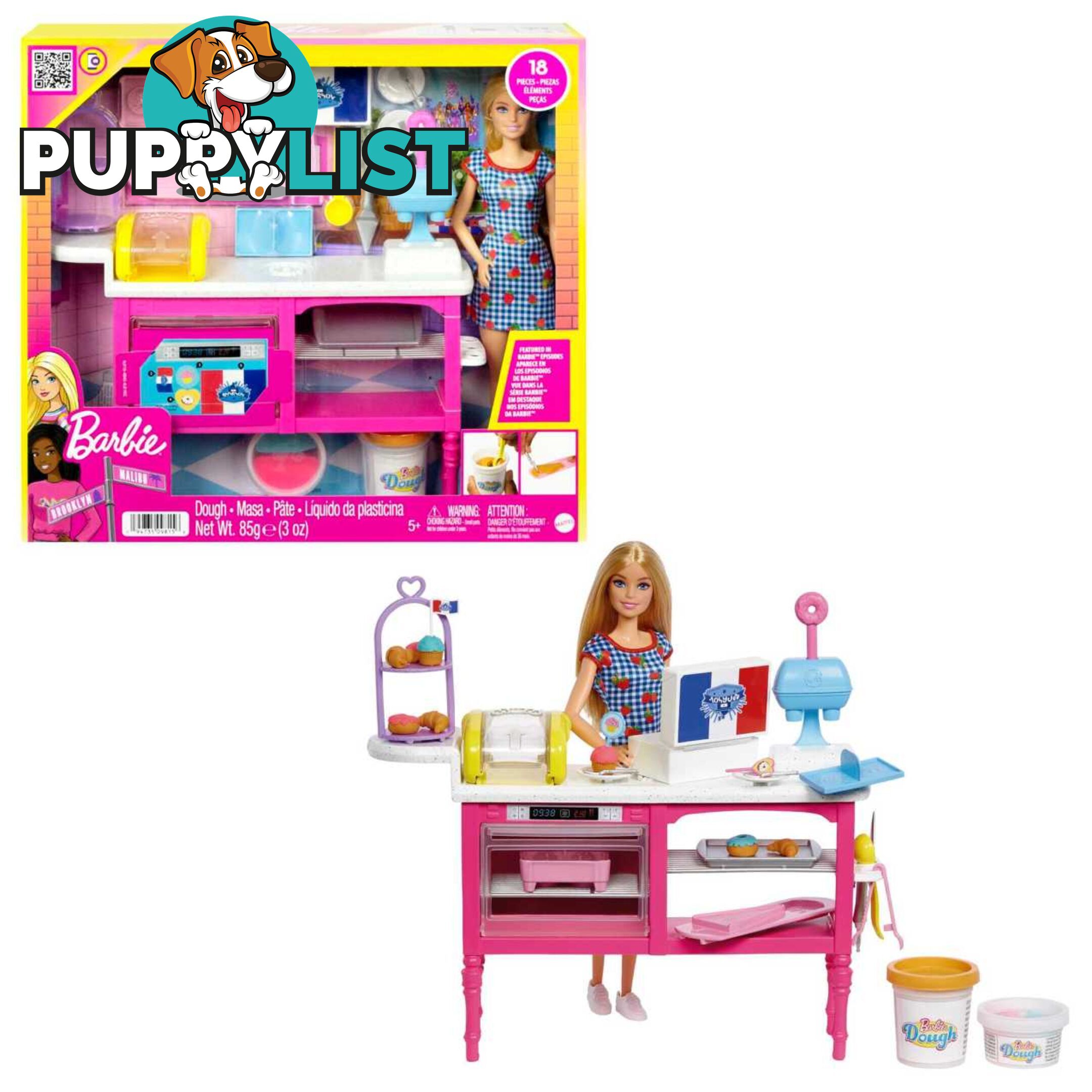 Barbie It Takes Two Cafe Playset Mattel - Mahjy19 - 194735098156