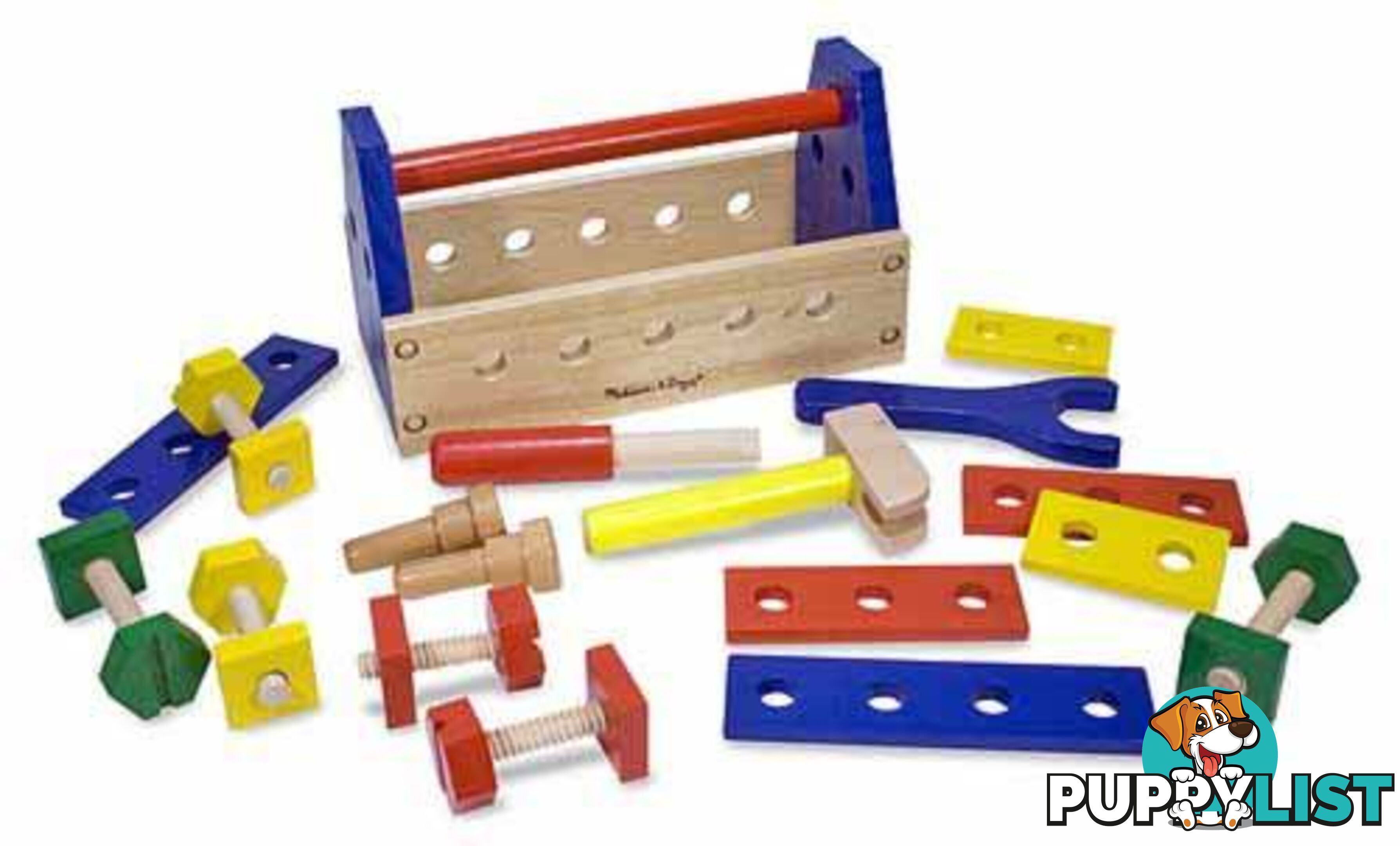 Melissa & Doug - Classic Toy Take Along Tool Kit Mdmnd494 - 000772004947