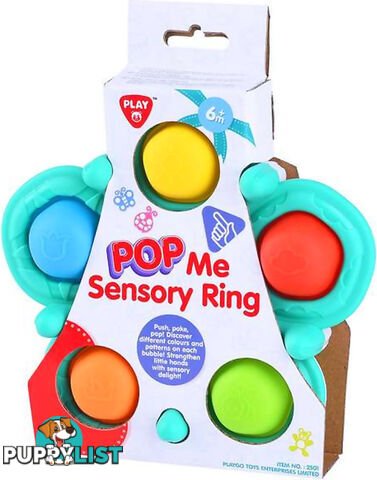 Playgo Toys Ent. Ltd. - Pop Me Sensory Ring - Art66122 - 4892401025012