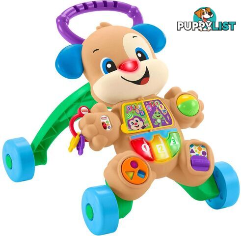 Fisher Price - Laugh & Learn Baby Walker With Smart Stages Learning Content Puppy - Mafhy94 - 887961531442