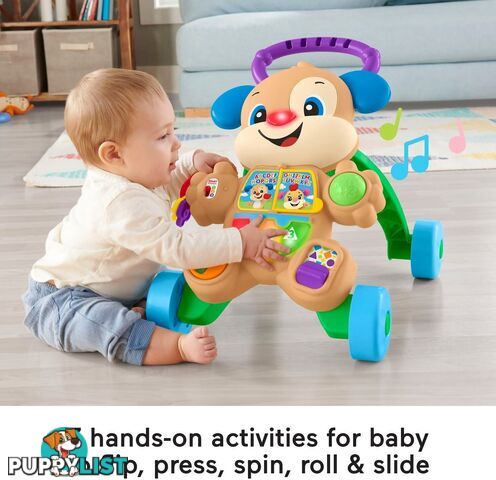 Fisher Price - Laugh & Learn Baby Walker With Smart Stages Learning Content Puppy - Mafhy94 - 887961531442