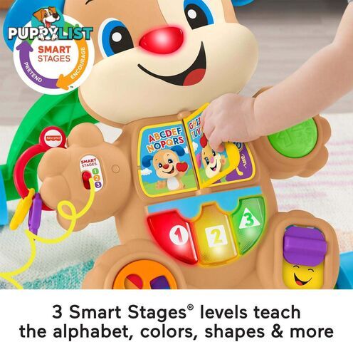 Fisher Price - Laugh & Learn Baby Walker With Smart Stages Learning Content Puppy - Mafhy94 - 887961531442