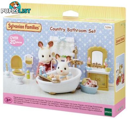 Sylvanian Families - Country Bathroom Set Sf5286 - 5054131052860