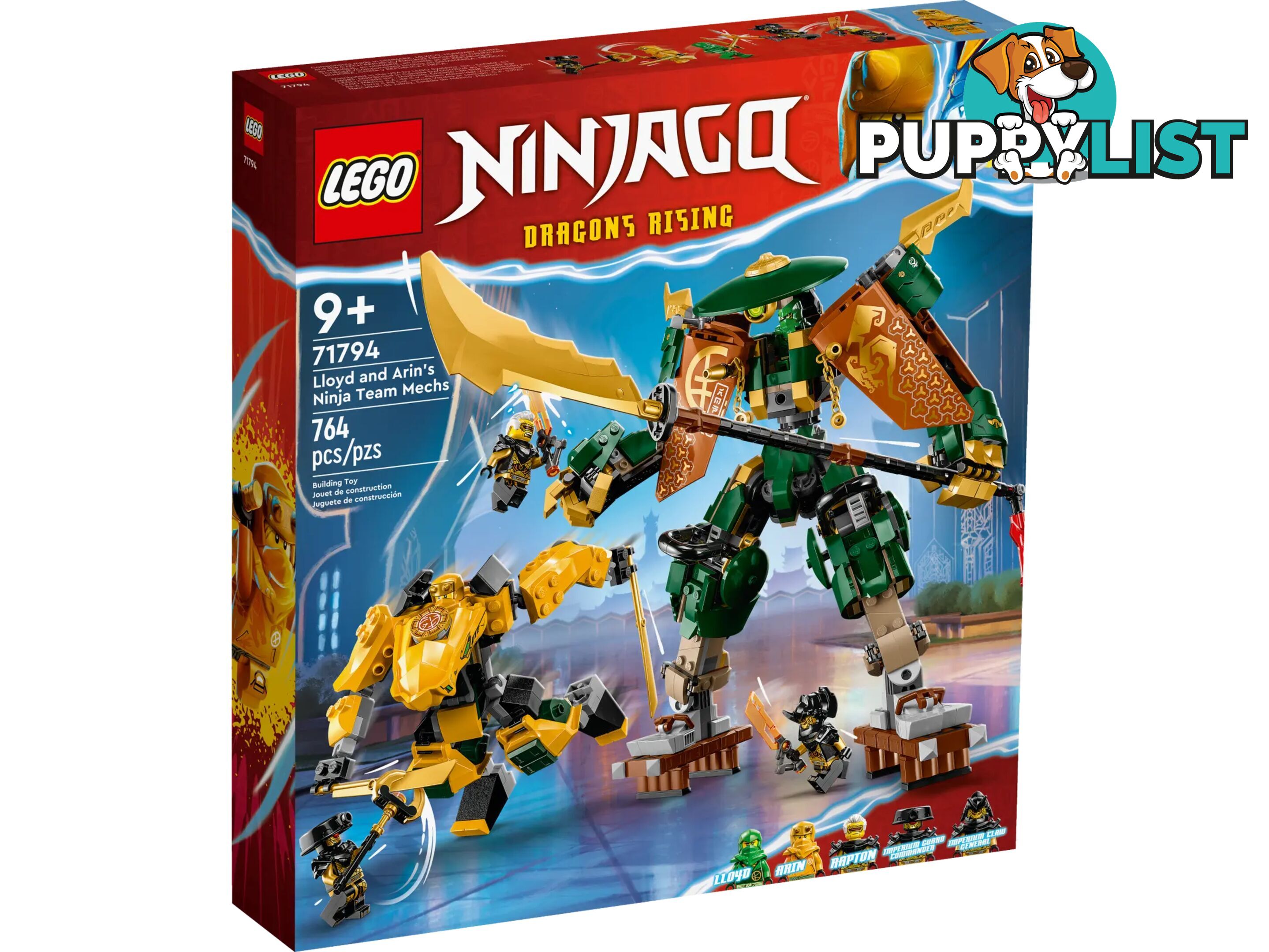 LEGO 71794 Lloyd and Arin's Ninja Team Mechs - Ninjago - 5702017413082