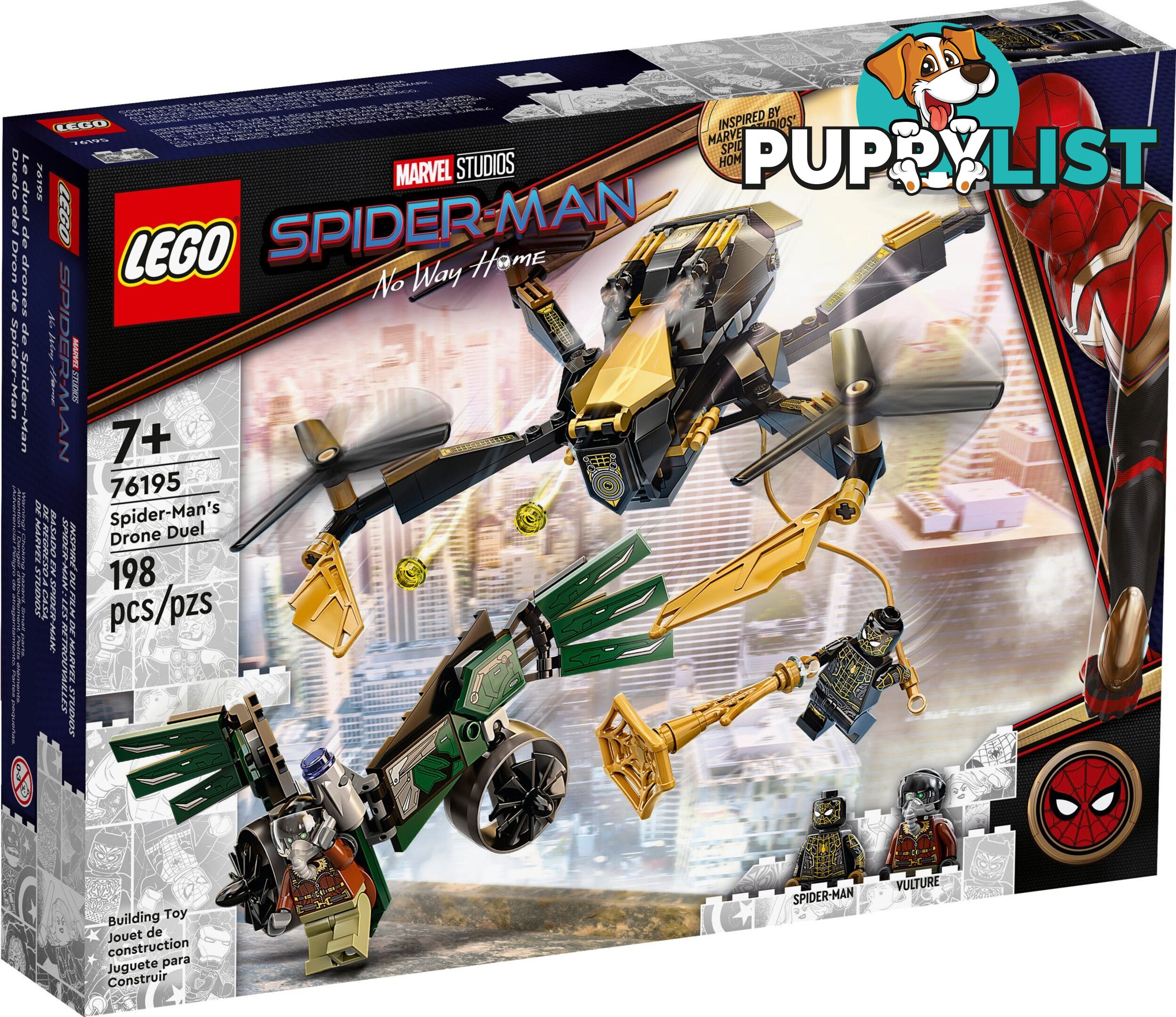 LEGO 76195 Spider-Manâ€™s Drone Duel - Marvel Super Heroes - 5702016913231