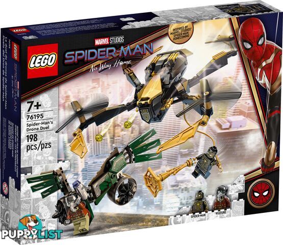 LEGO 76195 Spider-Manâ€™s Drone Duel - Marvel Super Heroes - 5702016913231