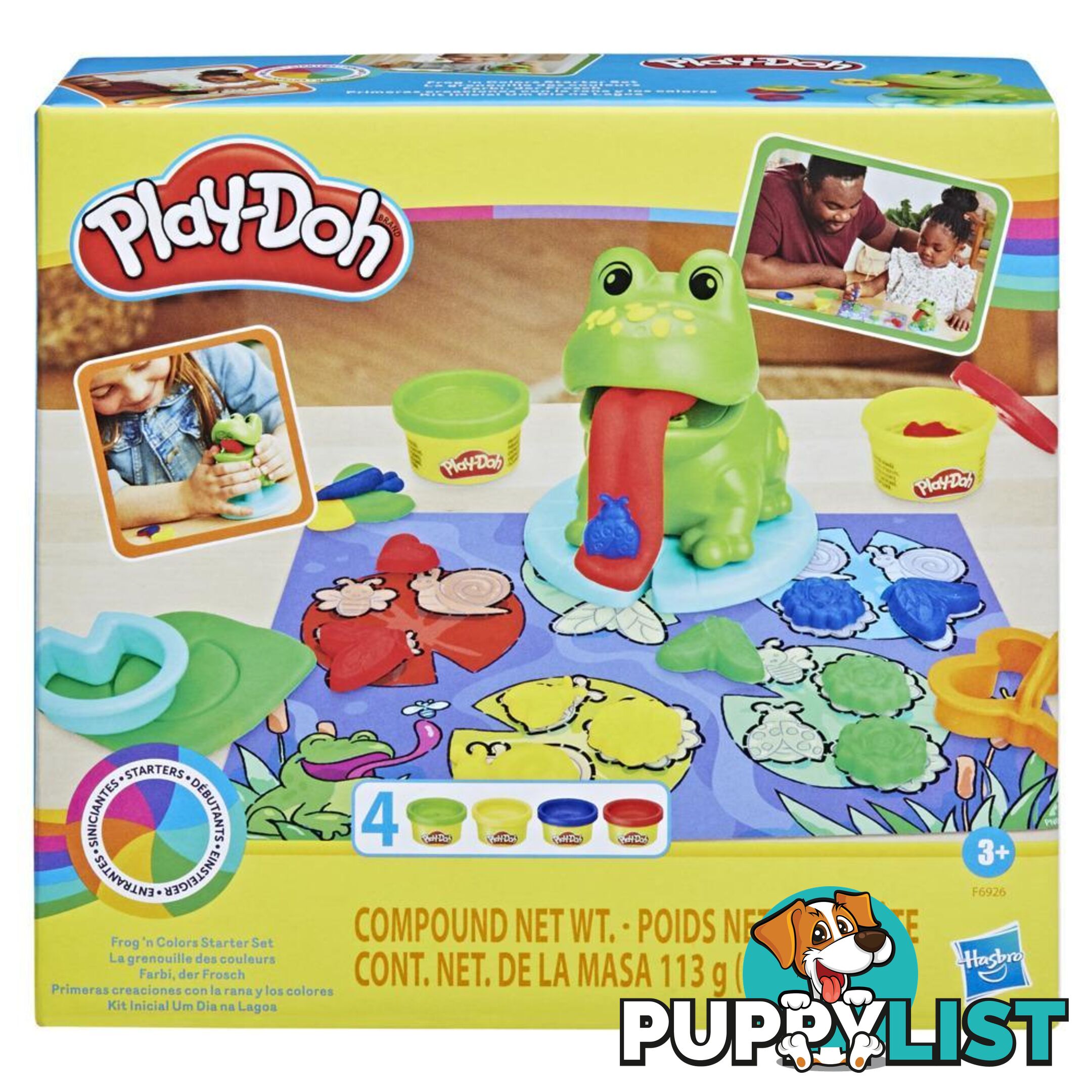 Play-doh - Frog N Colours Starter - Hbf69265loo - 5010994208387