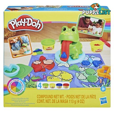 Play-doh - Frog N Colours Starter - Hbf69265loo - 5010994208387