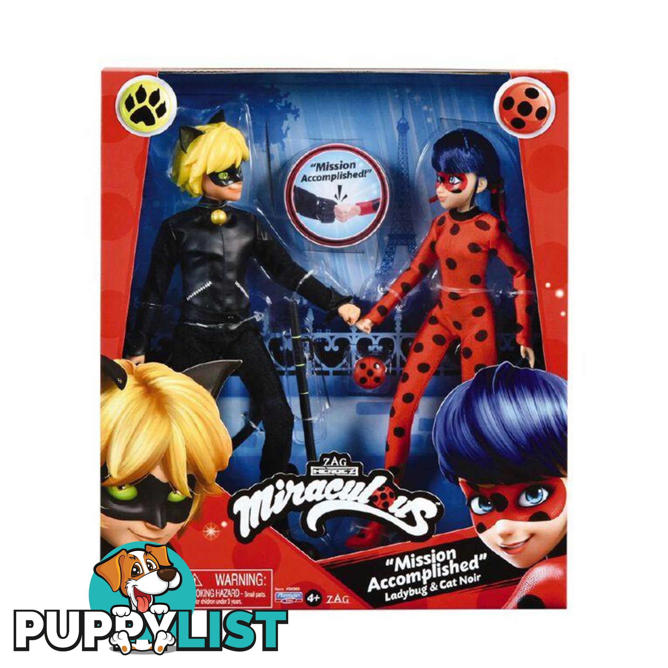 Miraculous Mission Accomplished Lady Bug And Cat Noir Hs50365 - 043377503651