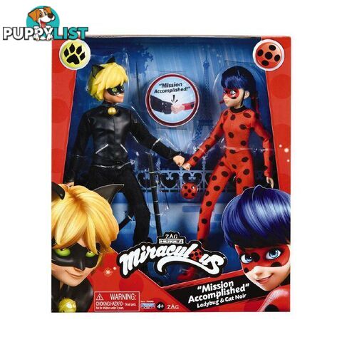 Miraculous Mission Accomplished Lady Bug And Cat Noir Hs50365 - 043377503651