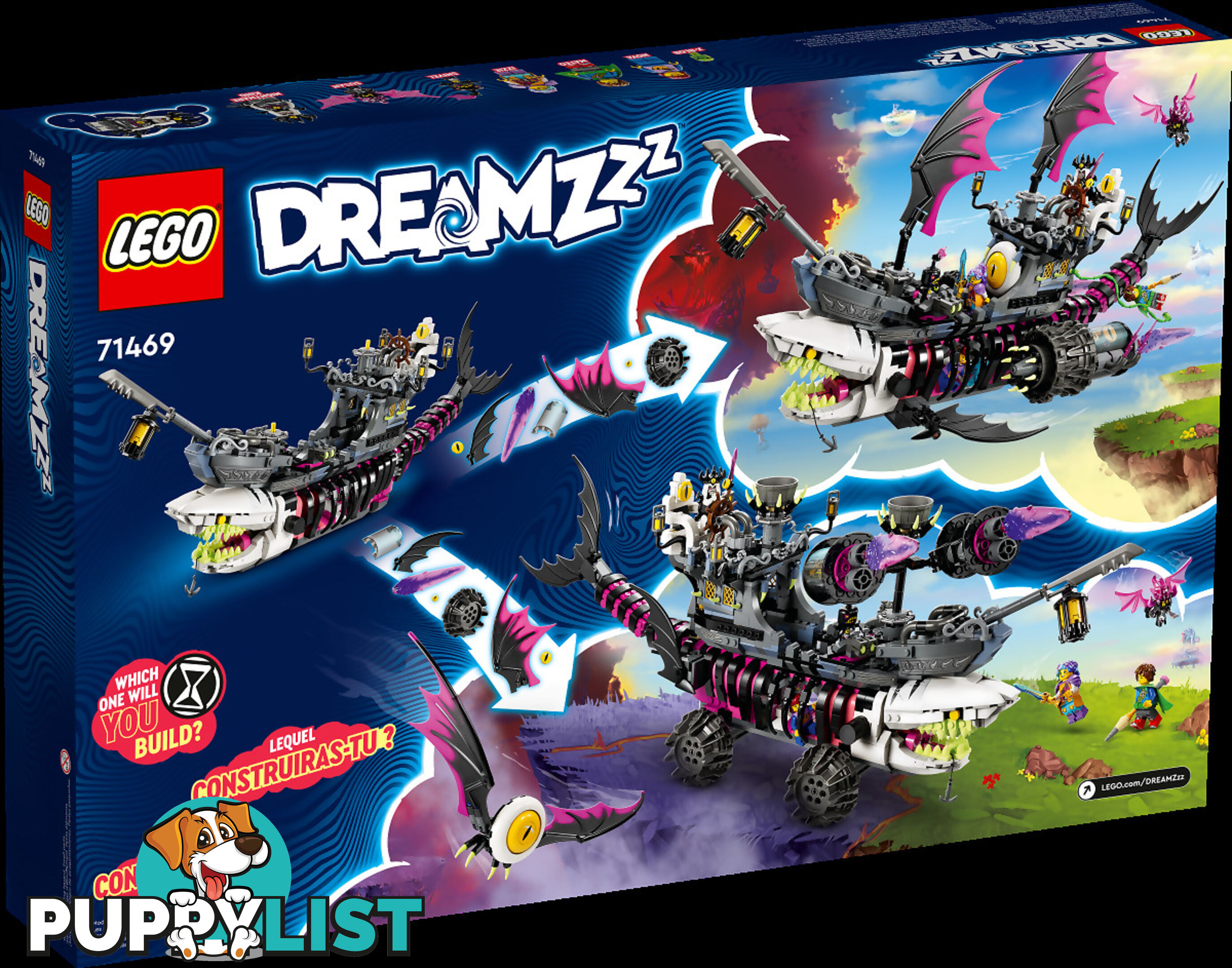 LEGO 71469 Nightmare Shark Ship - DreamZzz - 5702017419428