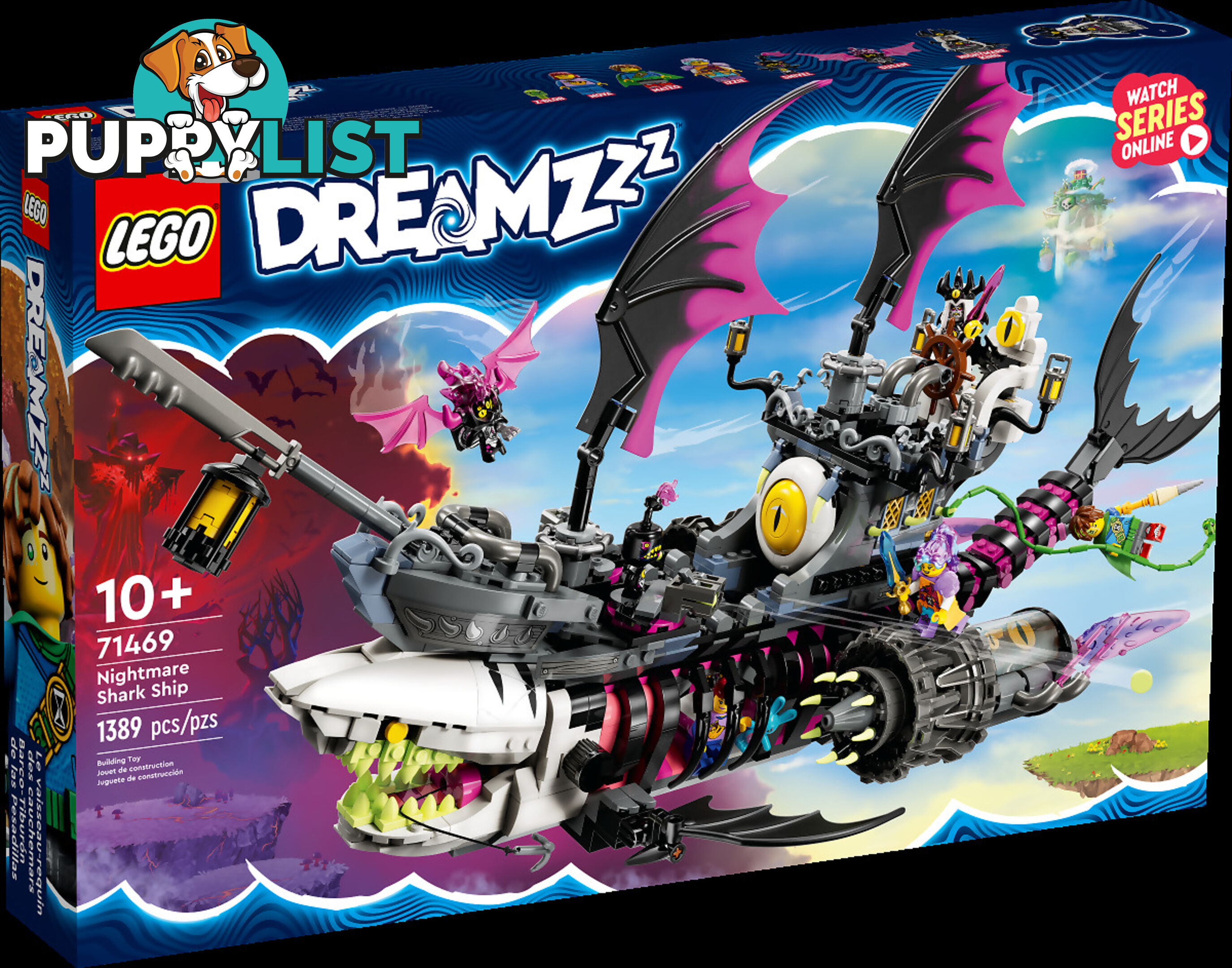 LEGO 71469 Nightmare Shark Ship - DreamZzz - 5702017419428