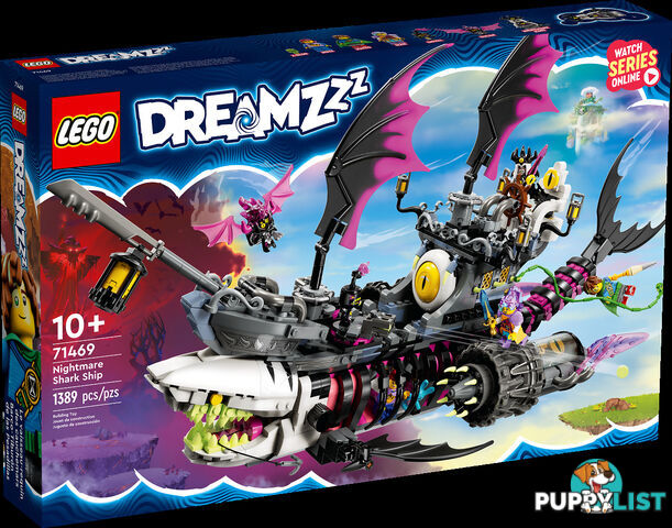 LEGO 71469 Nightmare Shark Ship - DreamZzz - 5702017419428