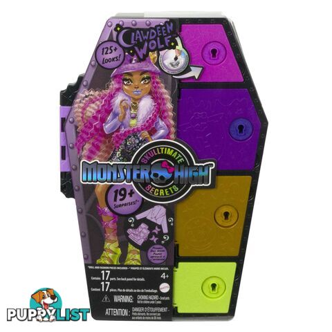 Monster High - Skulltimate Secrets Clawdeen Wolf Doll - Mahky61 - 194735110759