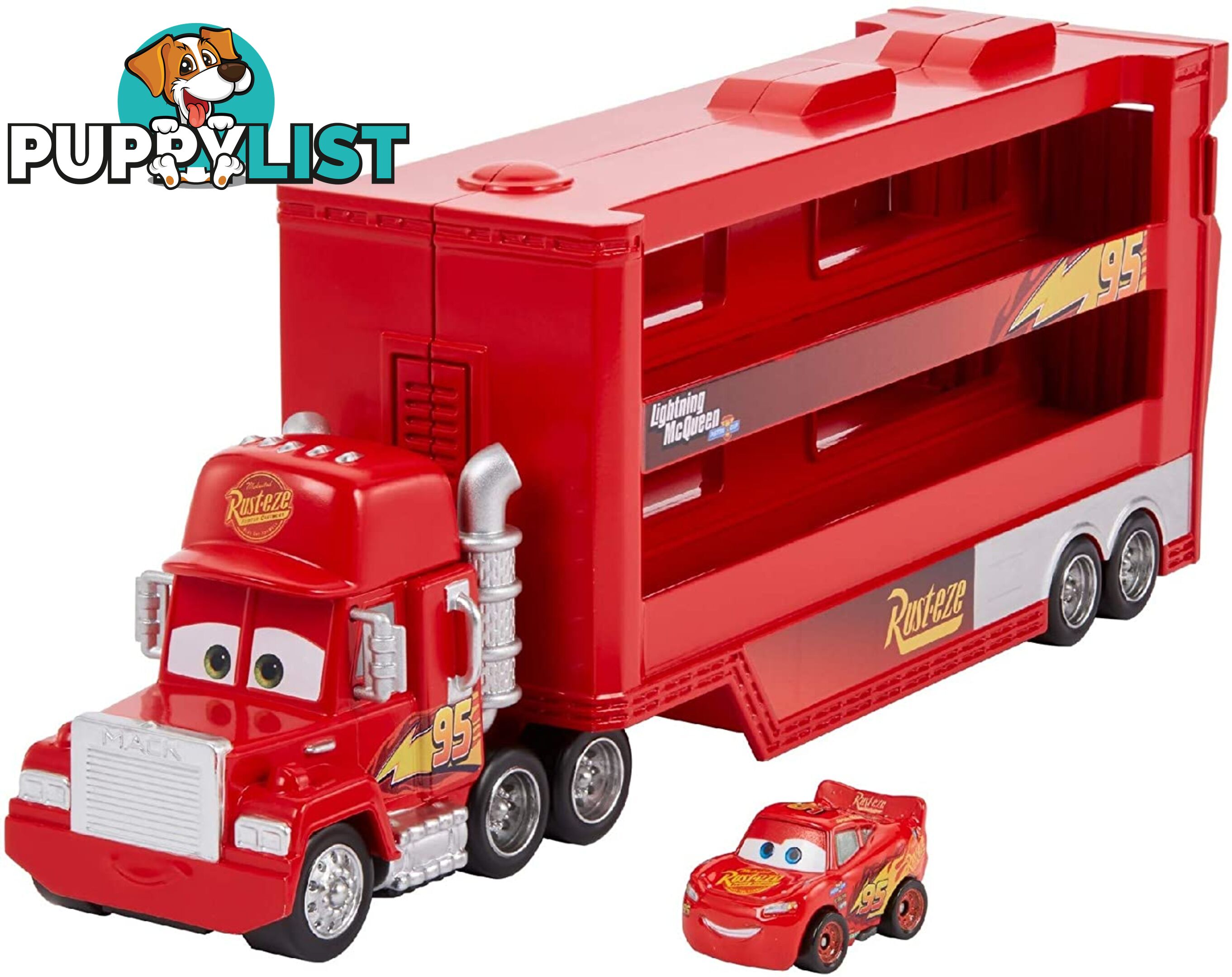 Cars Disney And Pixar Minis Transporter - Includes 1 X Metal Mini Racer Mattel Magnw34 - 887961878967