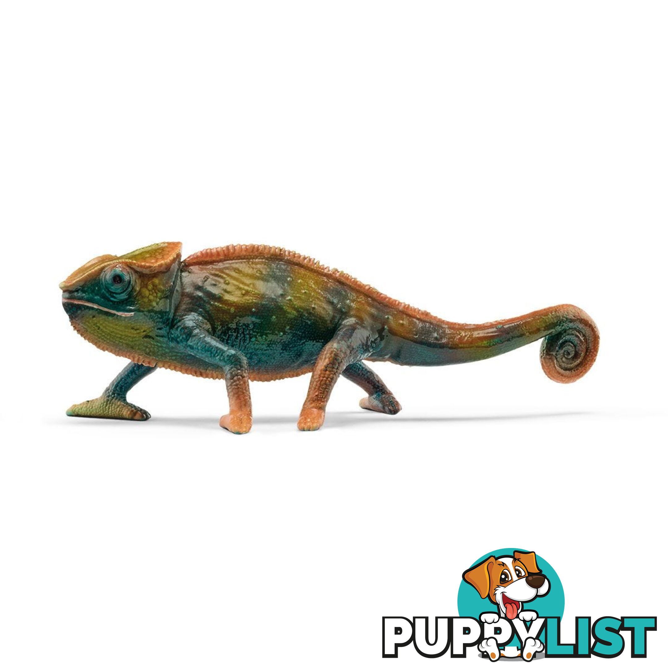 Schleich - Chameleon Lizard Reptile Figurine - Mdsc14858 - 4059433532318