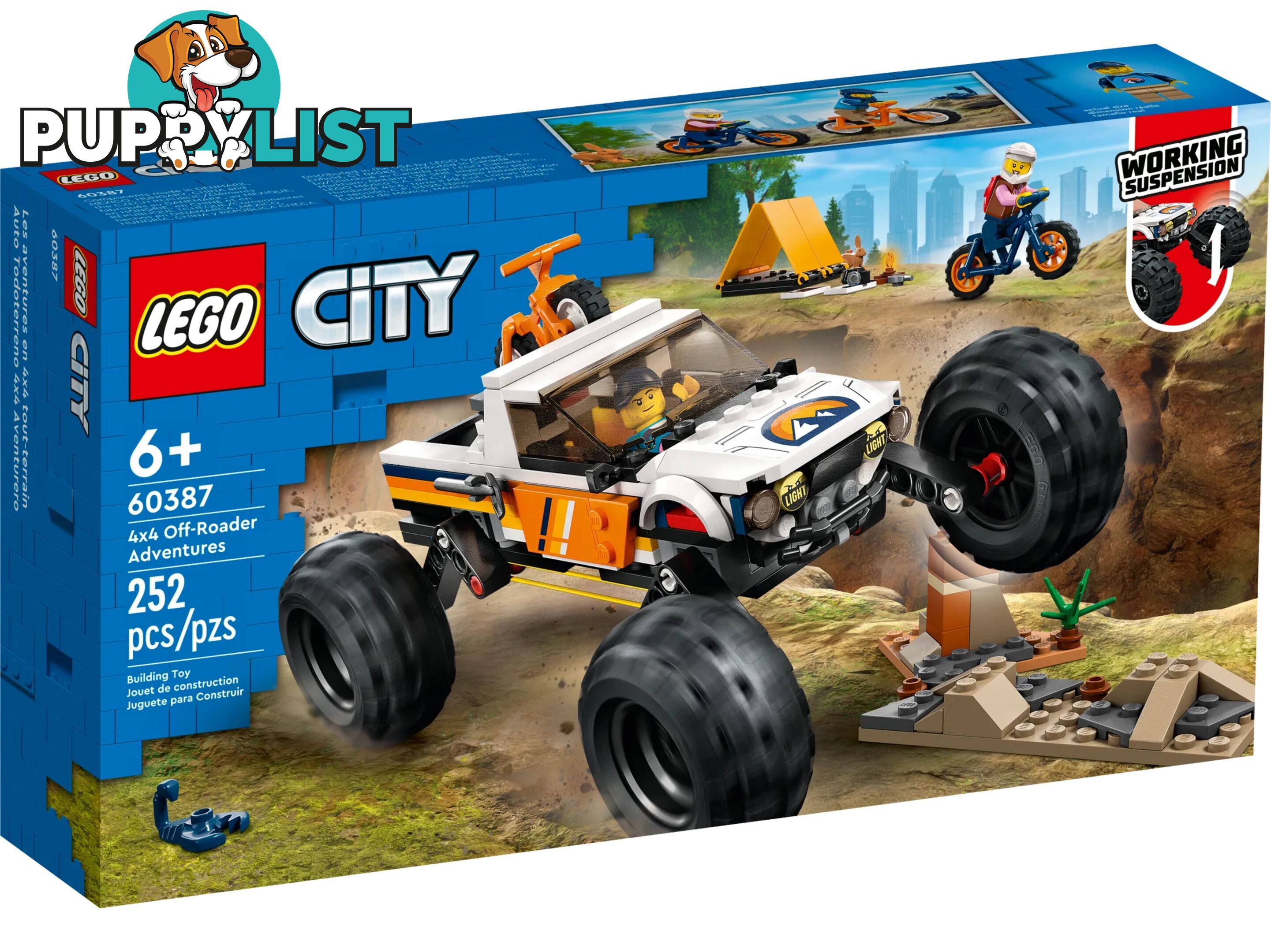 LEGO 60387 4x4 Off-Roader Adventures - City - 5702017416427