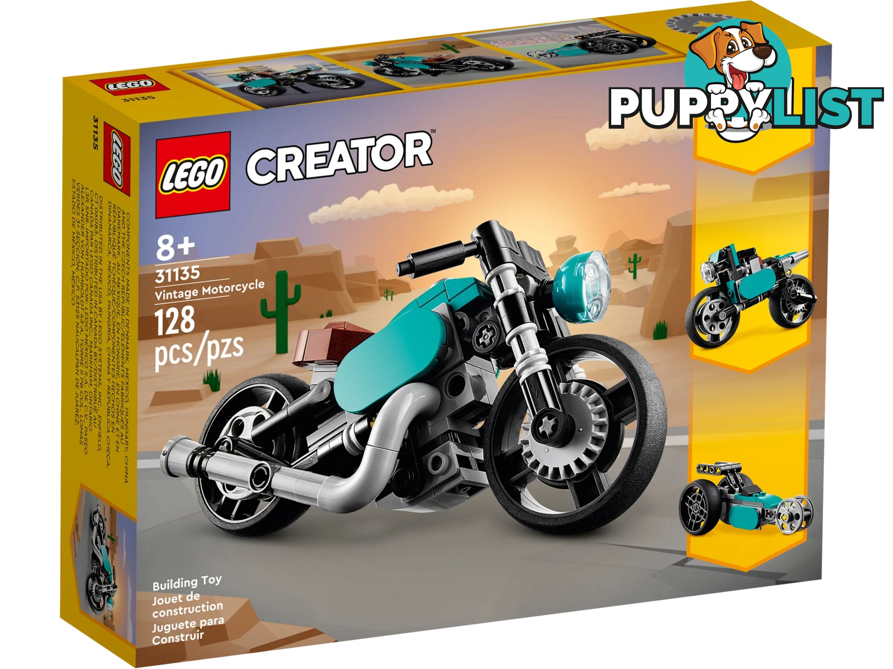 LEGO 31135 Vintage Motorcycle - Creator 3in1 - 5702017415888