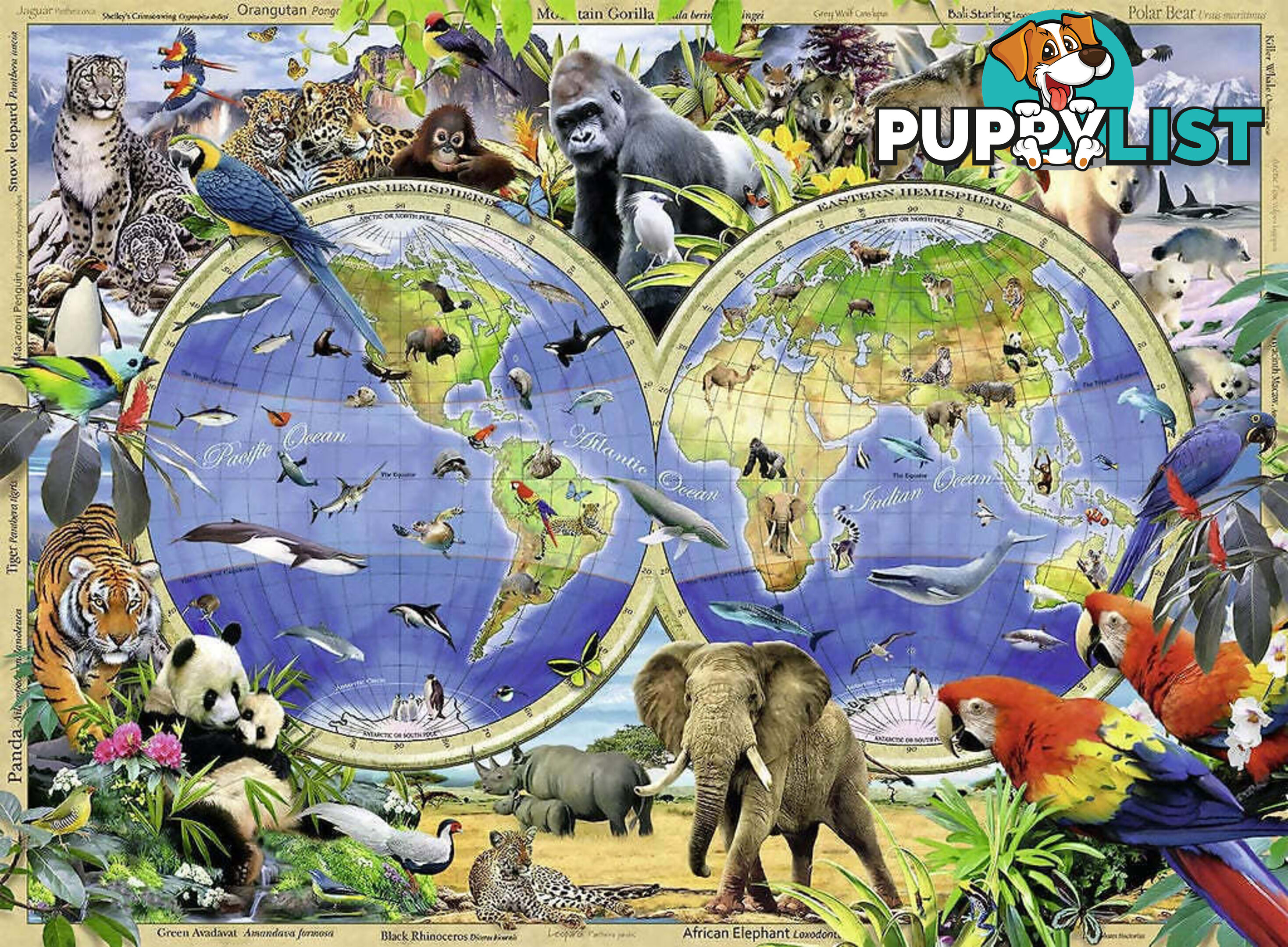 Ravensburger - World Of Wildlife Jigsaw Puzzle 300pc - Mdrb13173 - 4005556131730