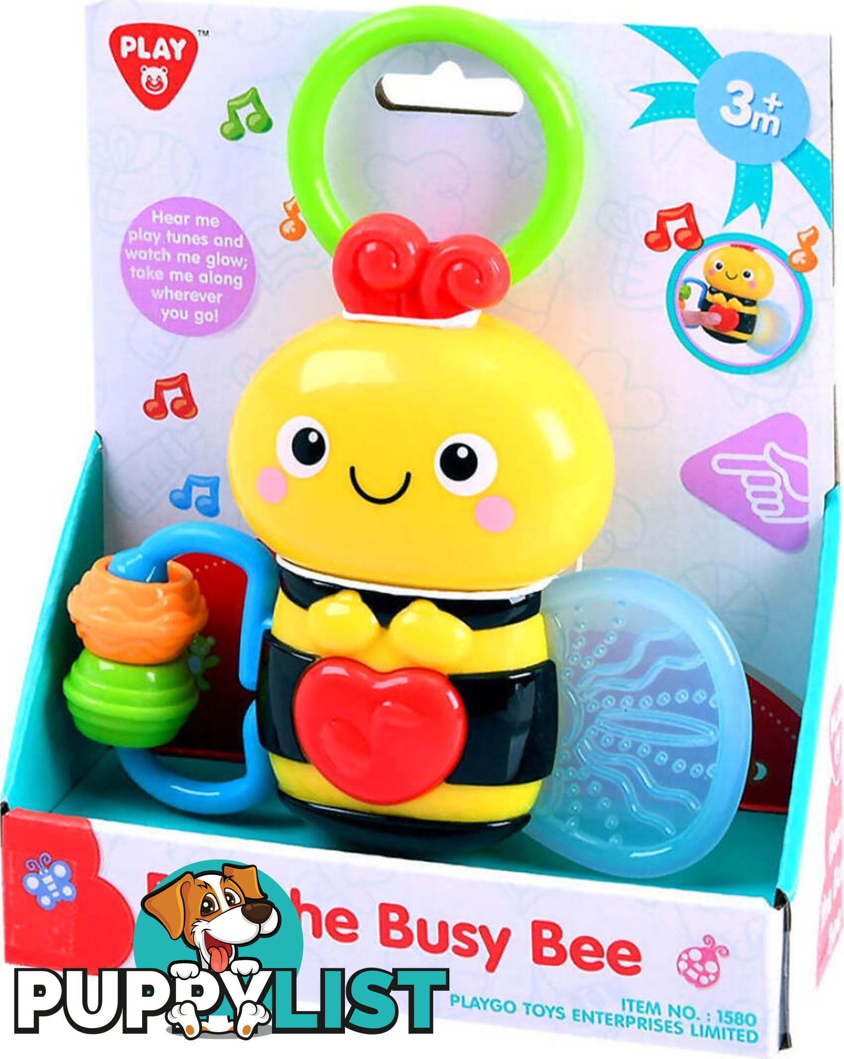 Playgo Toys Ent. Ltd. - Battery Operated Ben The Busy Bee - Art65476 - 4892401015808