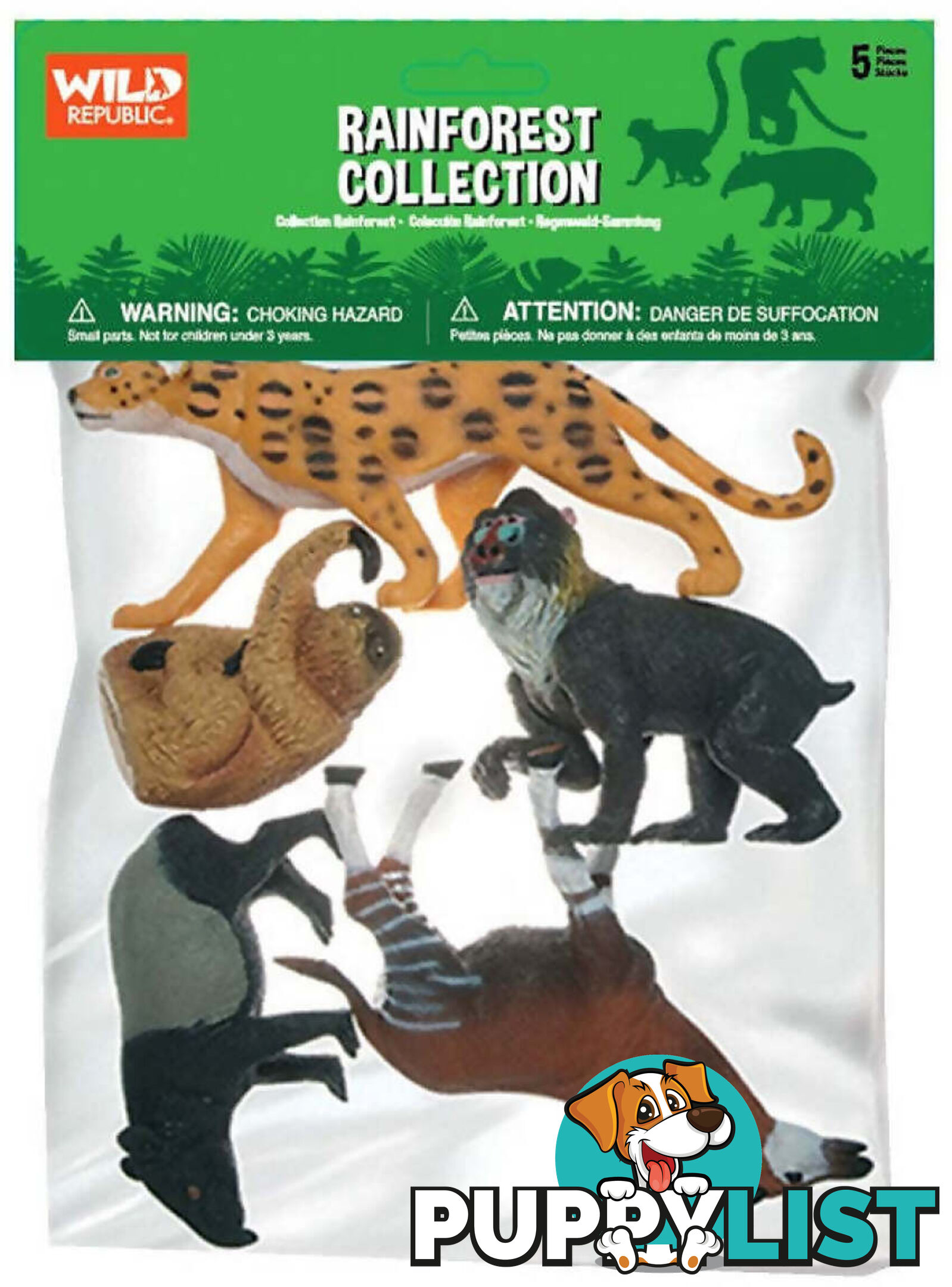 Wild Republic - Polybag Rainforest Collection - Wr53529 - 092389535297