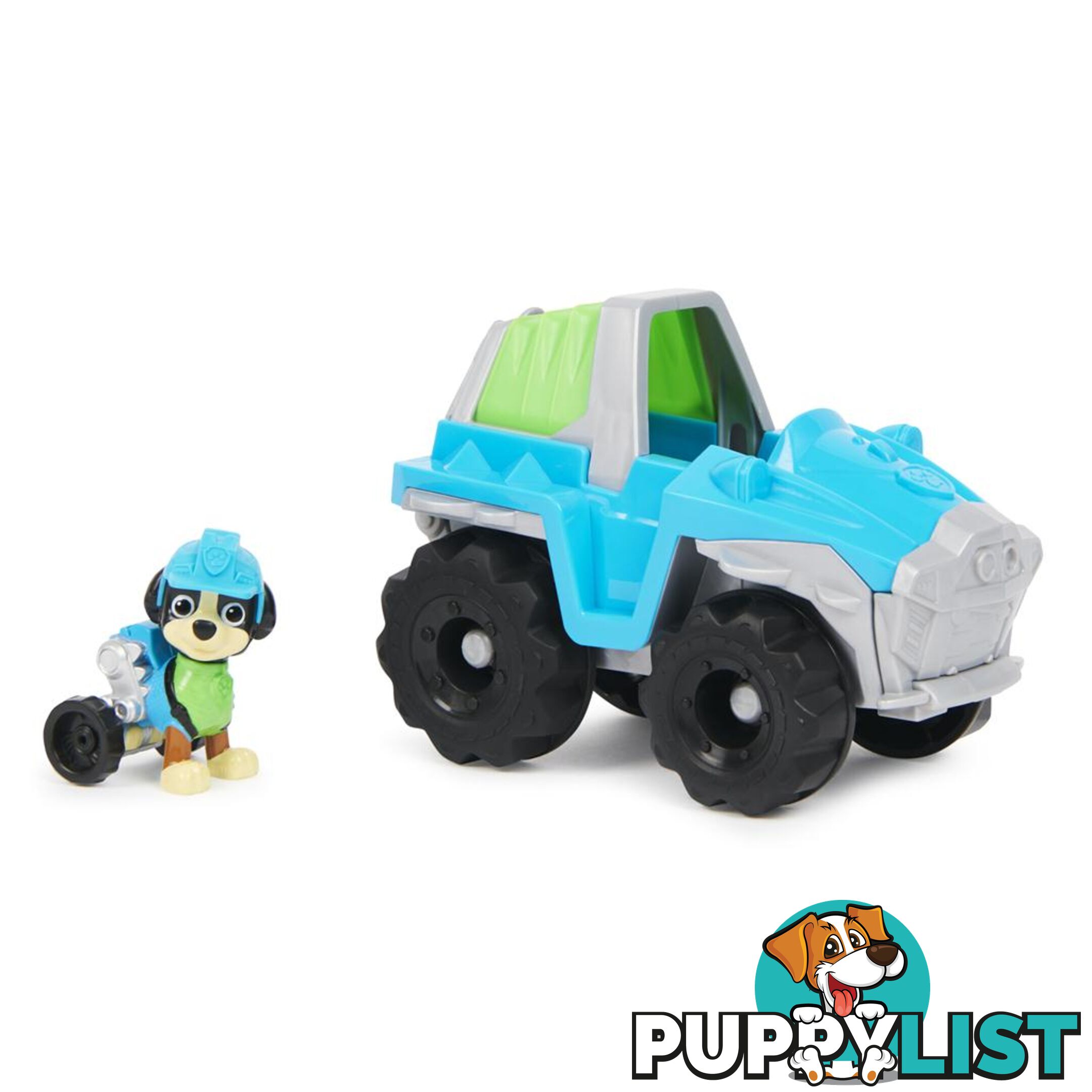 Paw Patrol - Rex`s Dinosaur Rescue Vehicle With Collectible Action Figure - Si6063452 - 778988412886