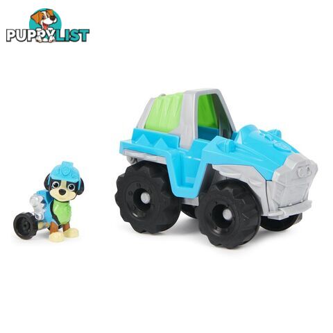 Paw Patrol - Rex`s Dinosaur Rescue Vehicle With Collectible Action Figure - Si6063452 - 778988412886