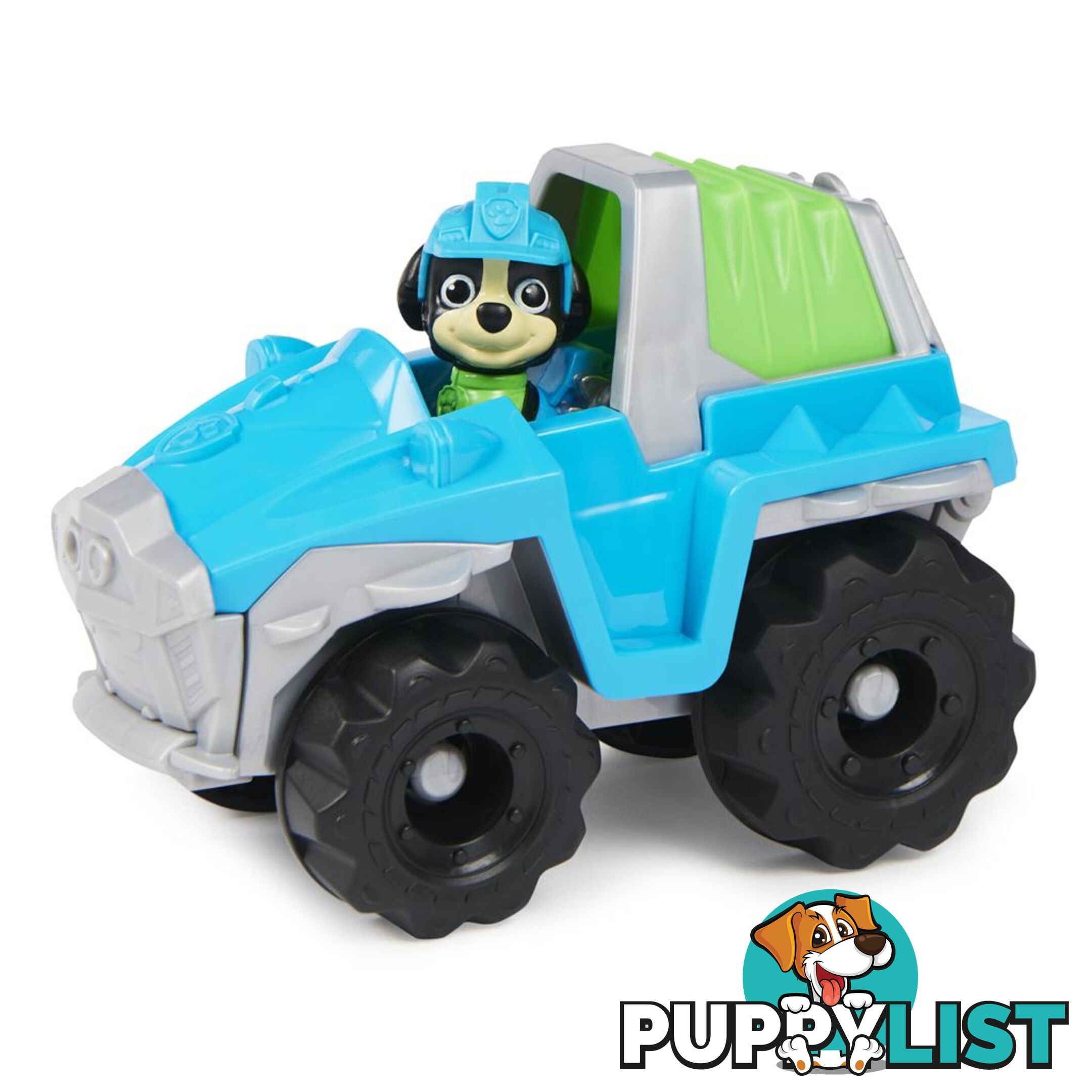 Paw Patrol - Rex`s Dinosaur Rescue Vehicle With Collectible Action Figure - Si6063452 - 778988412886