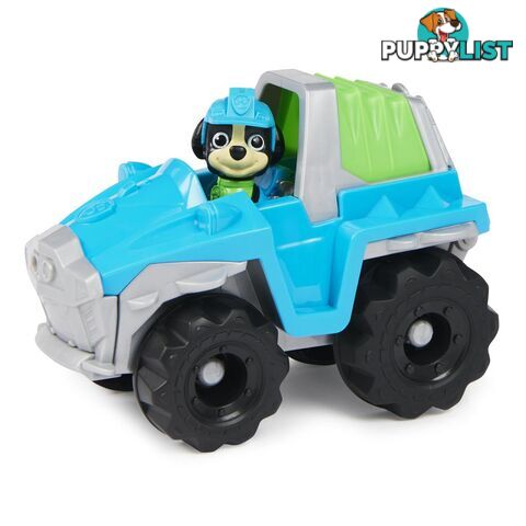 Paw Patrol - Rex`s Dinosaur Rescue Vehicle With Collectible Action Figure - Si6063452 - 778988412886