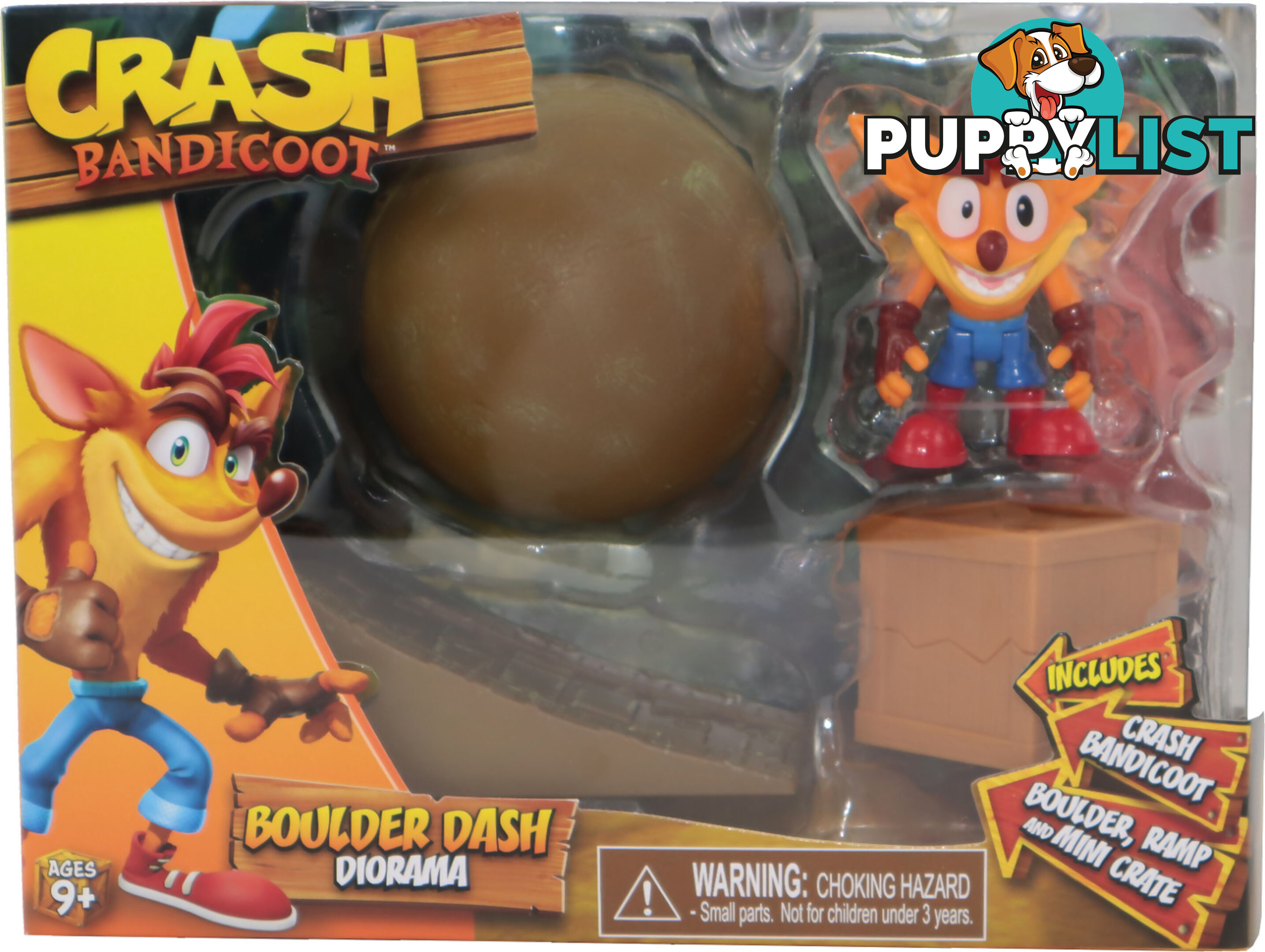 Crash Bandicoot - 2.5'' Boulder Dash Diorama - Hs21523 - 840150215233