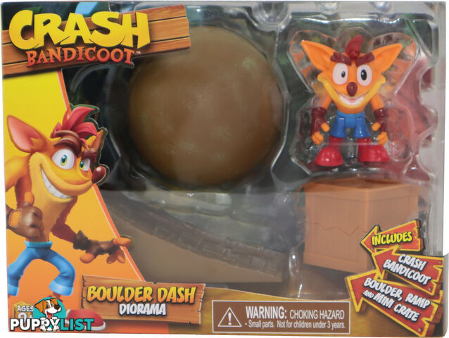 Crash Bandicoot - 2.5'' Boulder Dash Diorama - Hs21523 - 840150215233