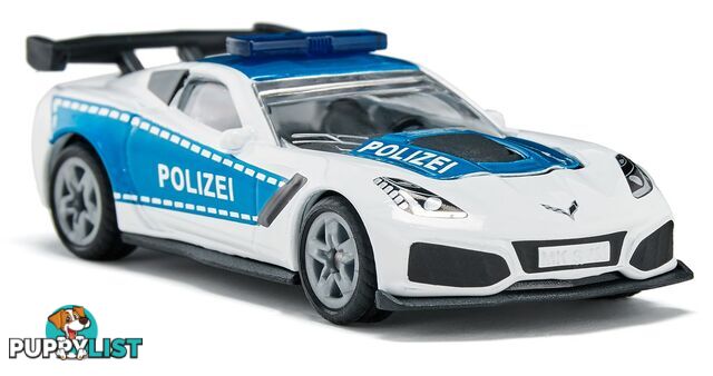 Siku - Chevrolet Corvette Zr1 Police Car - Mdsi1525 - 4006874015252