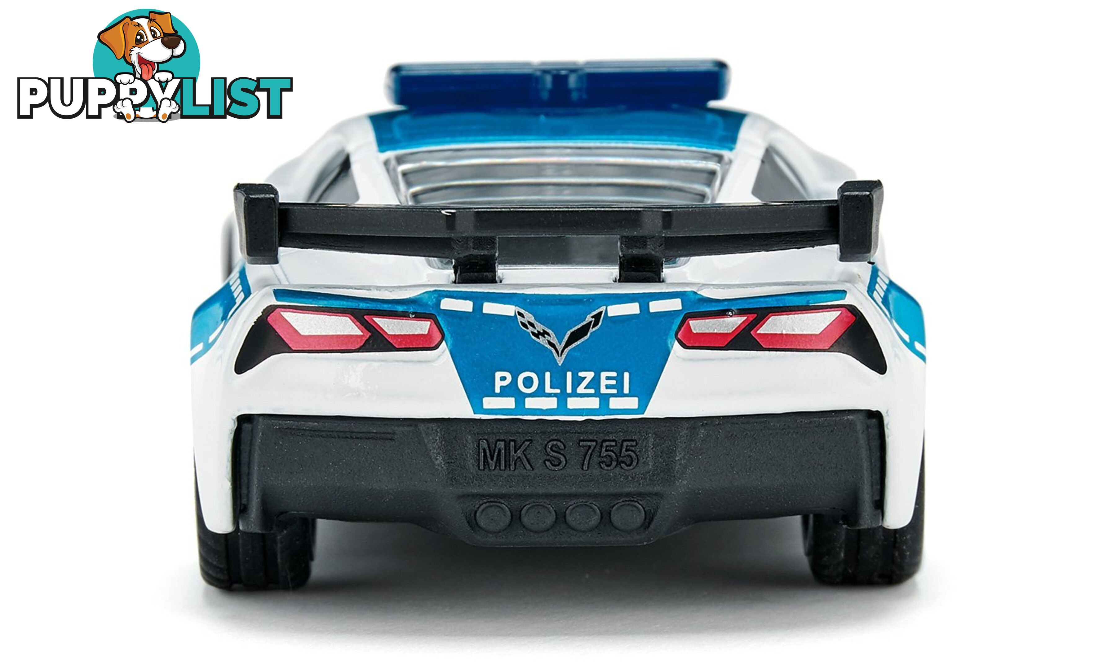 Siku - Chevrolet Corvette Zr1 Police Car - Mdsi1525 - 4006874015252