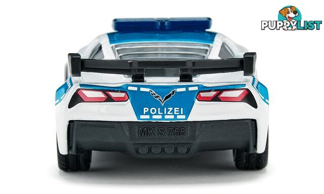 Siku - Chevrolet Corvette Zr1 Police Car - Mdsi1525 - 4006874015252