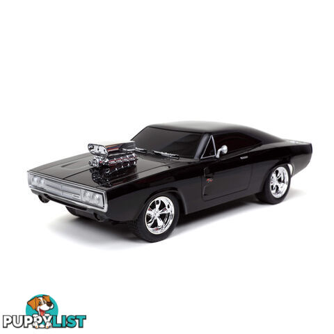 Fast & Furious   Rc Dom's 1970 Dodge Charger R/t (1:16) Remote Control - Hc10097584 - 0801310975848