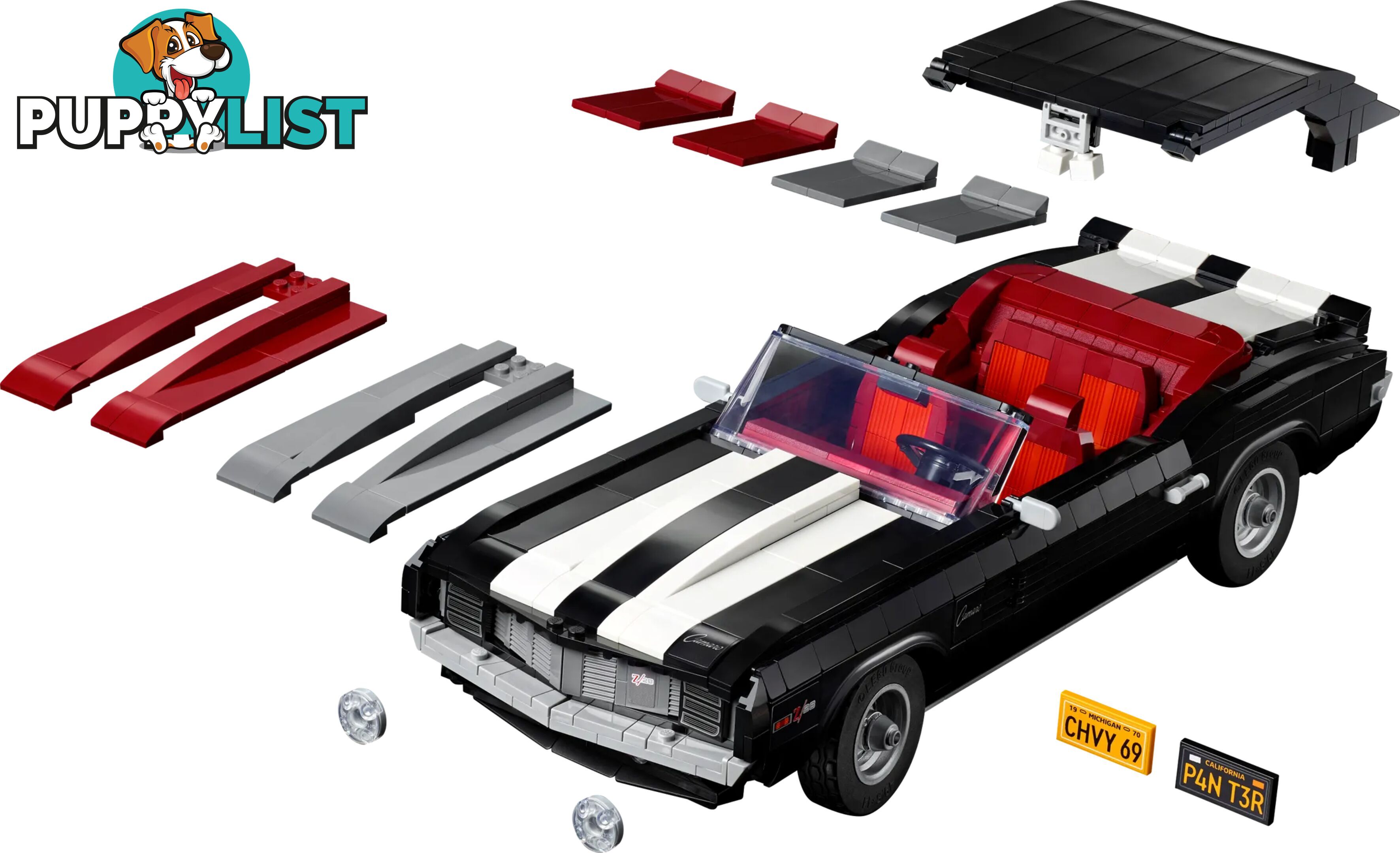 LEGO 10304 Chevrolet Camaro Z28 - Icons - 5702017153254