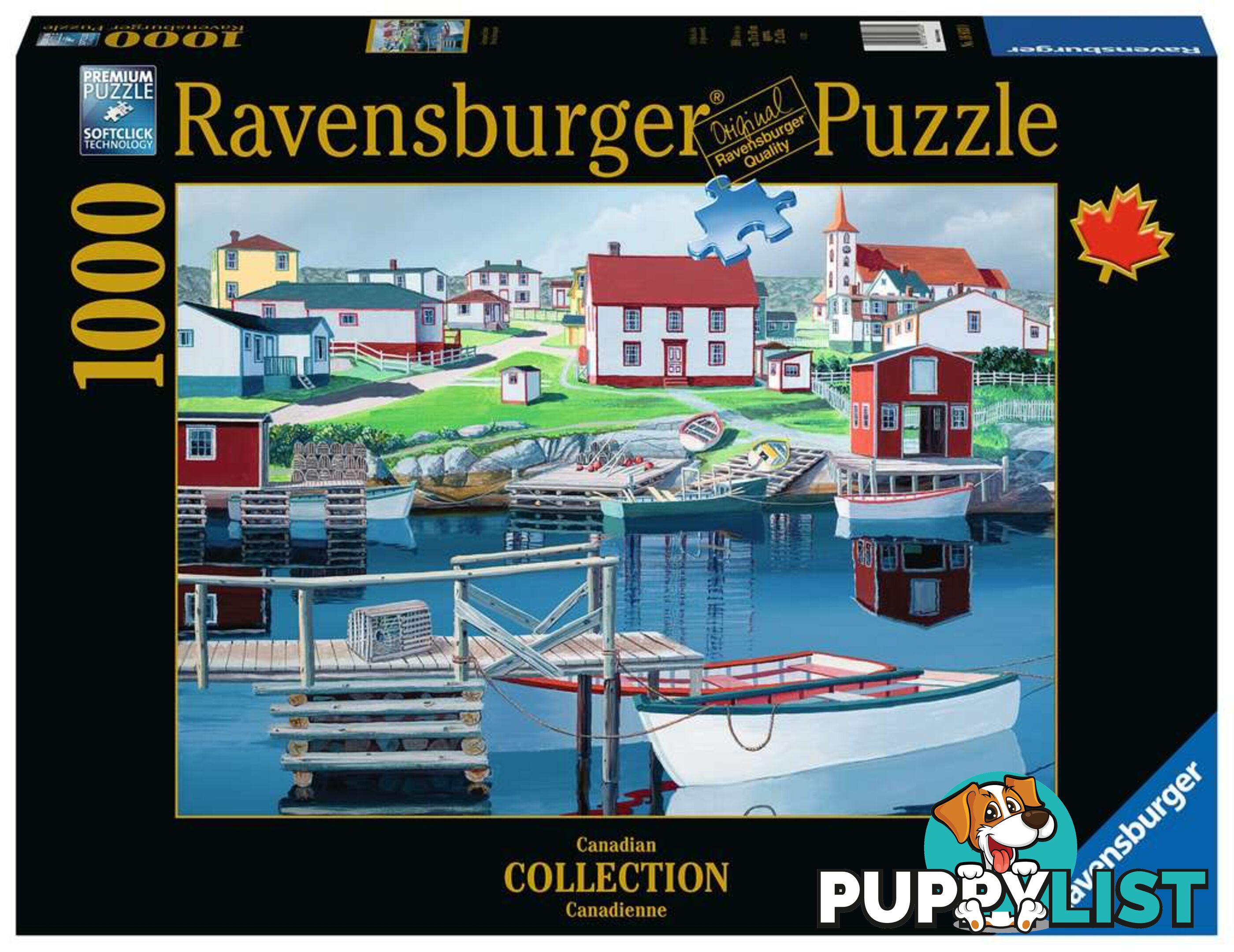 Ravensburger - Greenspond Harbor Jigsaw Puzzle 1000pc Rb16833 - 4005556168330