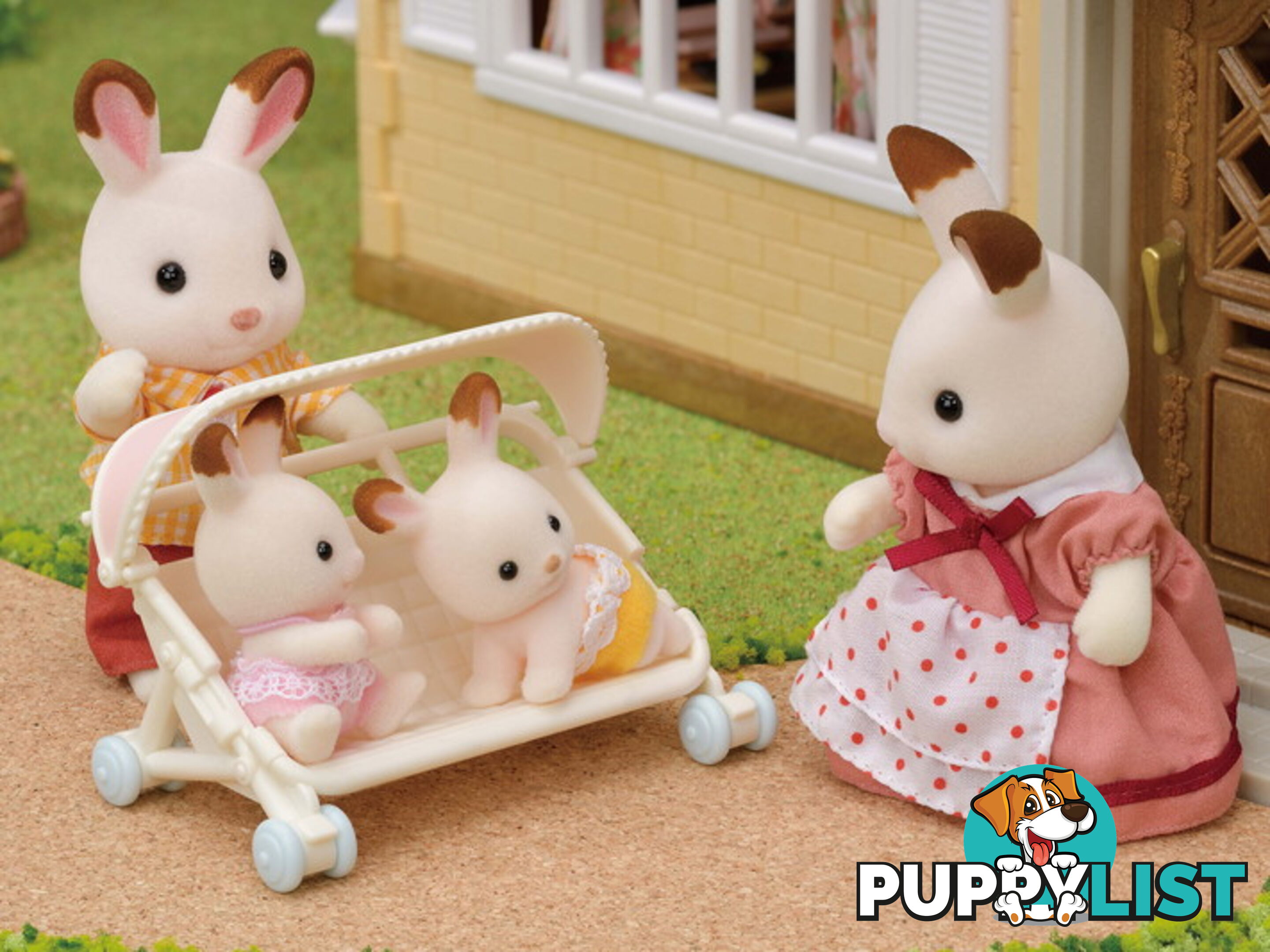 Sylvanian Families - Triplets Stroller - Mdsf5533 - 5054131055335