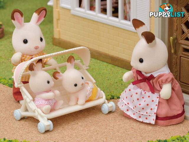 Sylvanian Families - Triplets Stroller - Mdsf5533 - 5054131055335