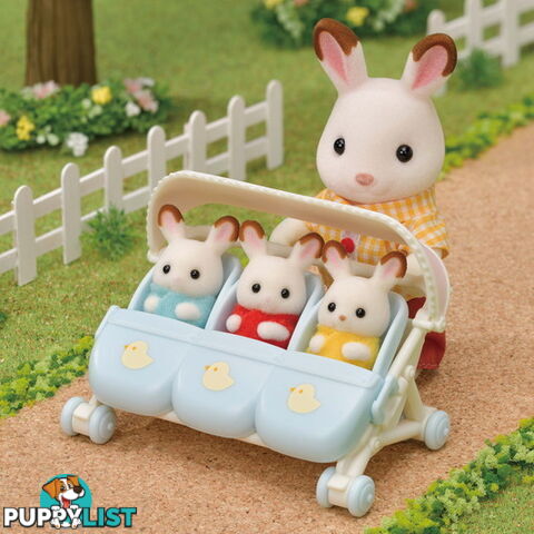 Sylvanian Families - Triplets Stroller - Mdsf5533 - 5054131055335