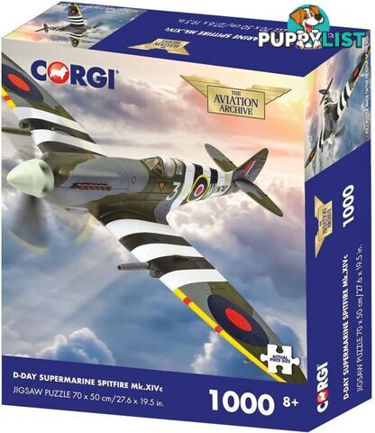 Holdson - Corgi - D-day Supermarine Spitfire Mk.xivc Jigsaw Puzzle 1000 Pieces - Jdhol331579 - 5060337331579