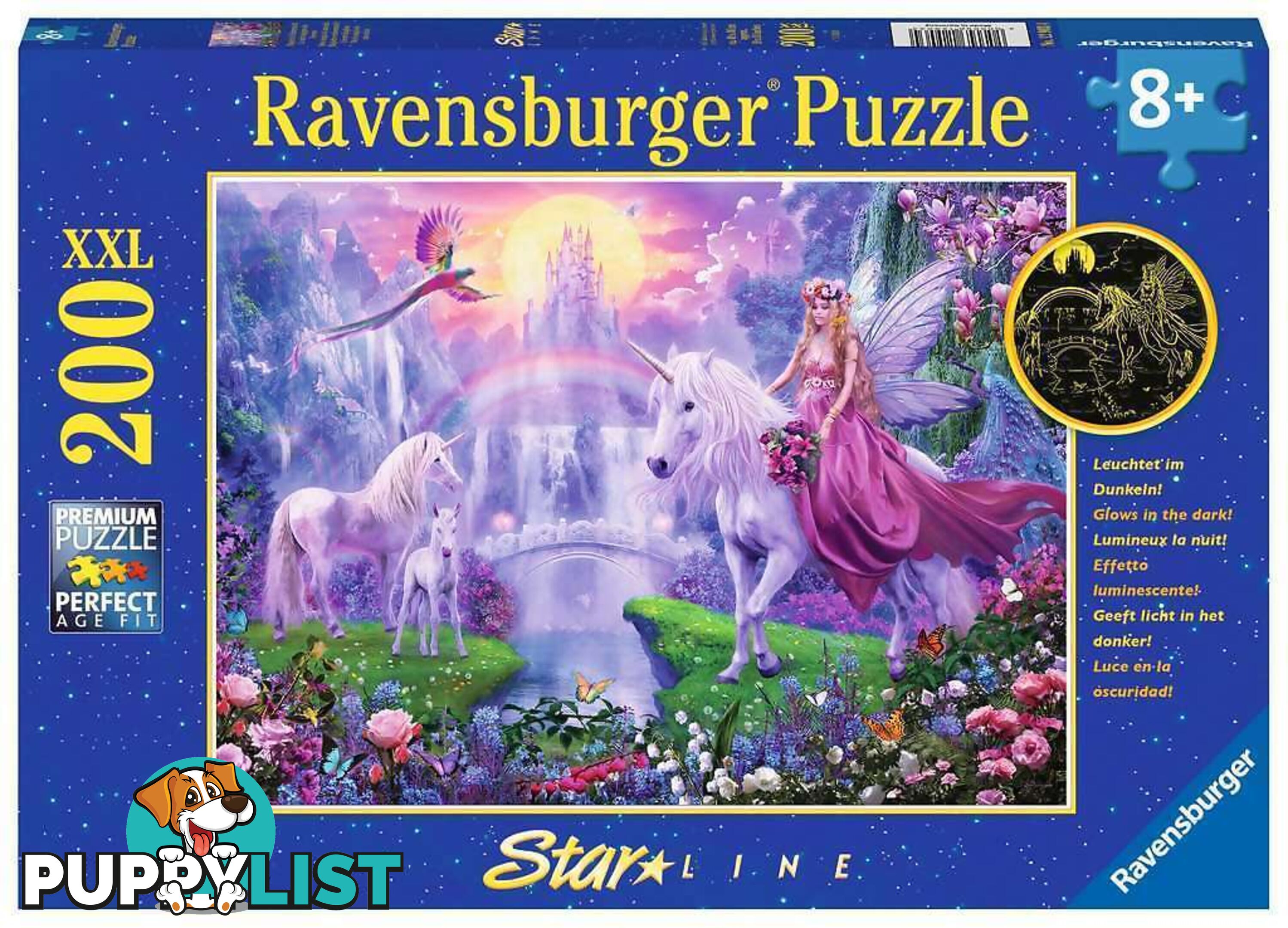 Ravensburger - Unicorn Kingdom Jigsaw Puzzle 200pc - Mdrb12903 - 4005556129034