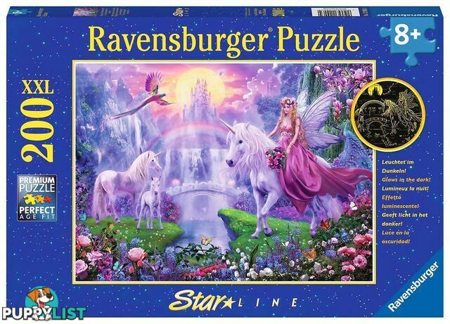 Ravensburger - Unicorn Kingdom Jigsaw Puzzle 200pc - Mdrb12903 - 4005556129034