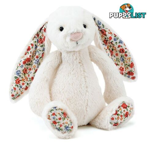 Jellycat Blossom Bashful Cream Bunny Small Cream 18x9x10cm   Blb6cbn - 670983062540