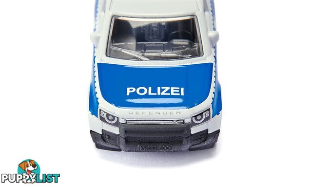 Siku - Land Rover Defender German Federal Police Car - Mdsi1569 - 4006874015696