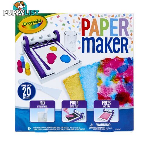 Crayola Diy Paper Maker Bs747407 - 071662274078